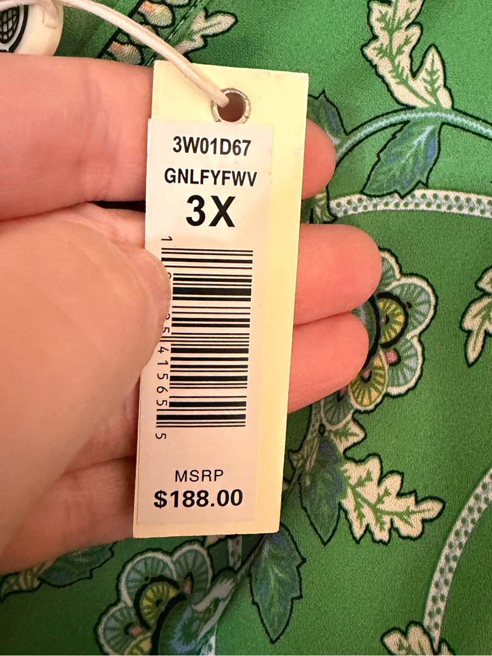 Max Studio Green Paisley Maxi Dress - Picture 7 of 7